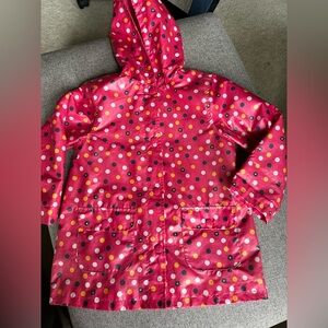 Oshkosh girls raincoat size 6x